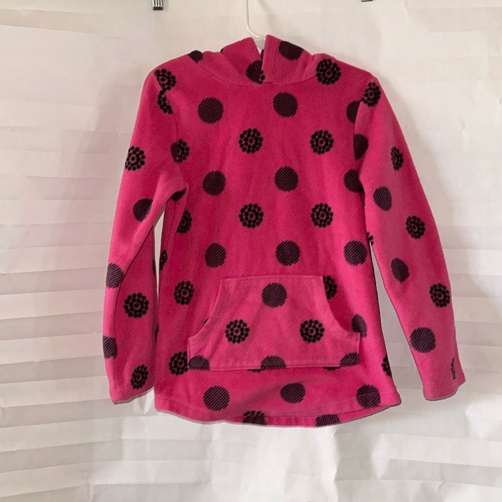 Jumping Beans Pink Fleece Pullover Girls Size 5 Cozy Warm Sweatshirt